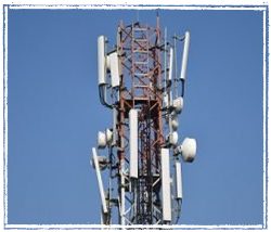 Ripetitore per telefonia cellulare 900 e 1800 Mhz a  e ponti radio a microonde